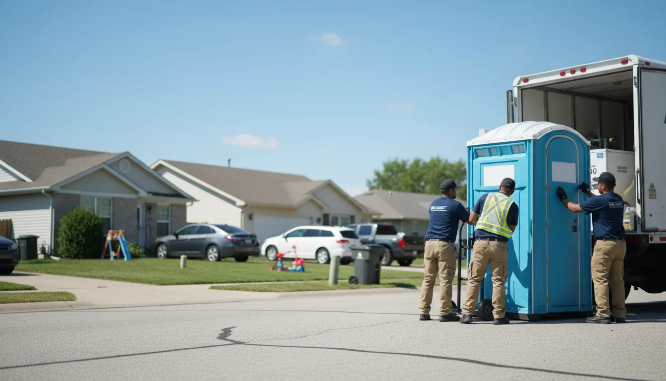 Standard Porta Potty Rentals in Oakland, MI near me
